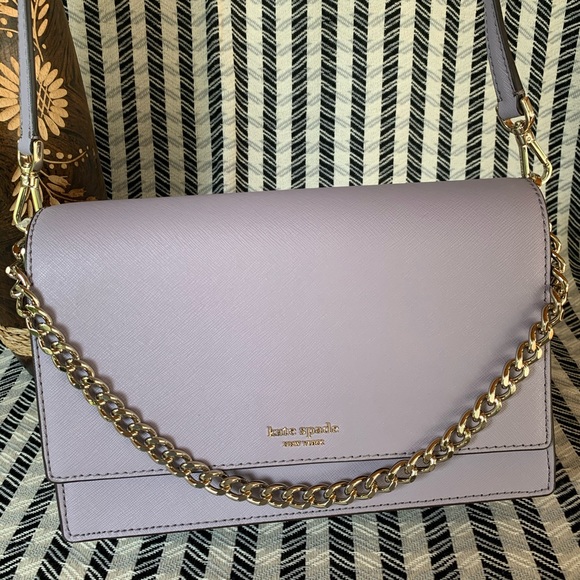 Icy lavender Kate spade convertible crossbody - Picture 7 of 8
